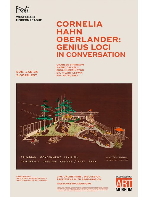 Cornelia Hahn Oberlander: Genius Loci | In Conversation – 2021.01.24