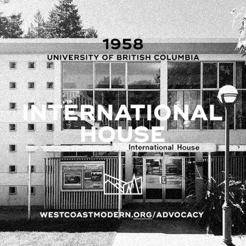 UBC International House, 1958
