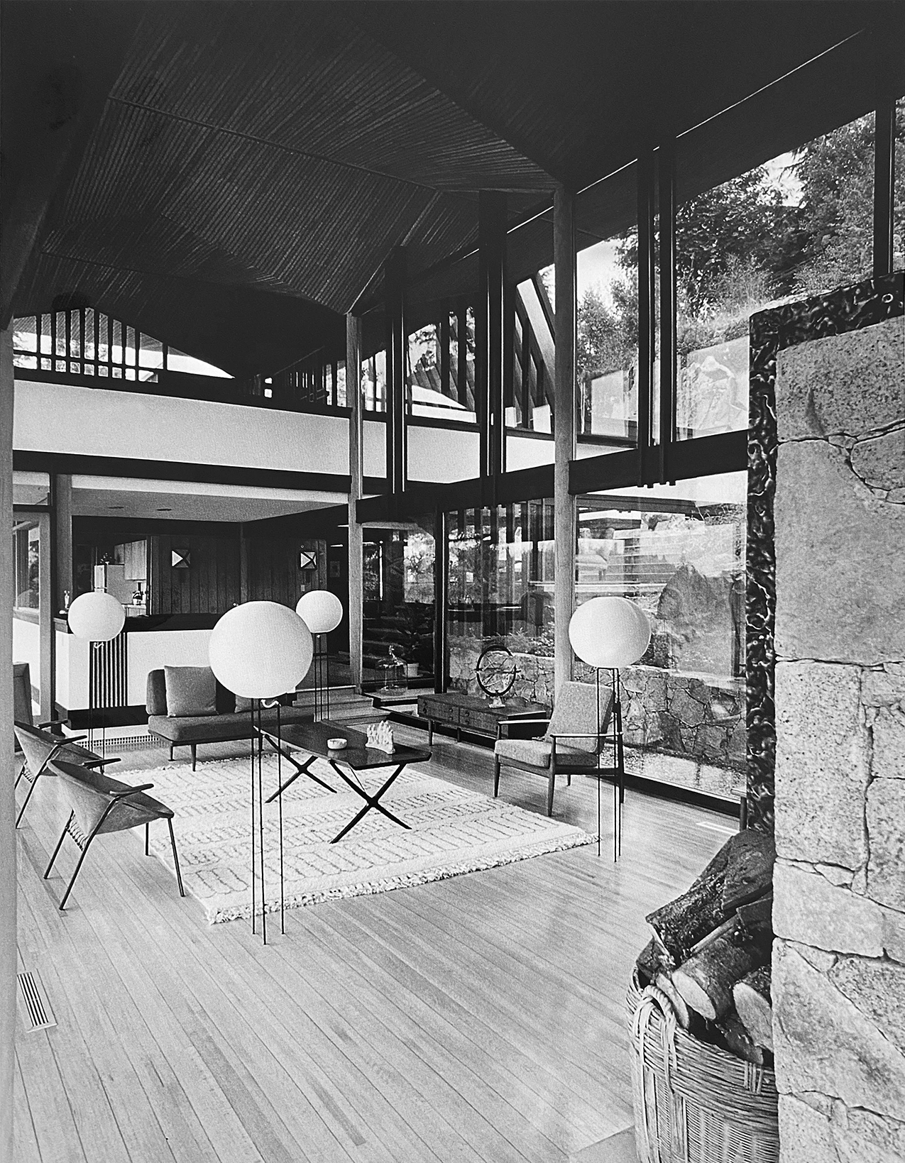 Beaton Residence, Arthur Müdry, Architect, 1965. Photo: Selwyn Pullan, 1965. Collection of West Vancouver Art Museum.