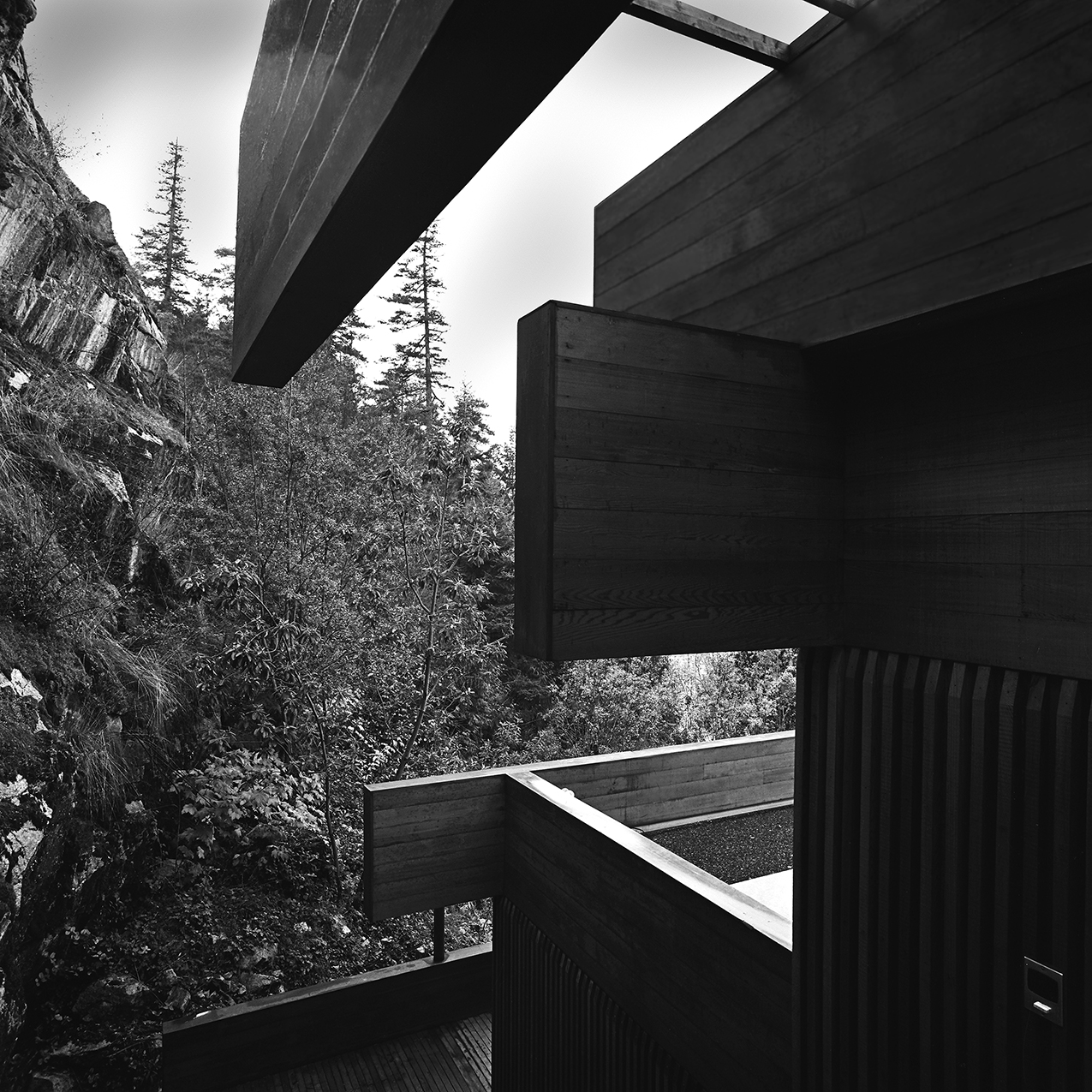Graham Residence, Erickson/ Massey Architects, 1962. Photo: Selwyn Pullan. Collection of West Vancouver Art Museum.