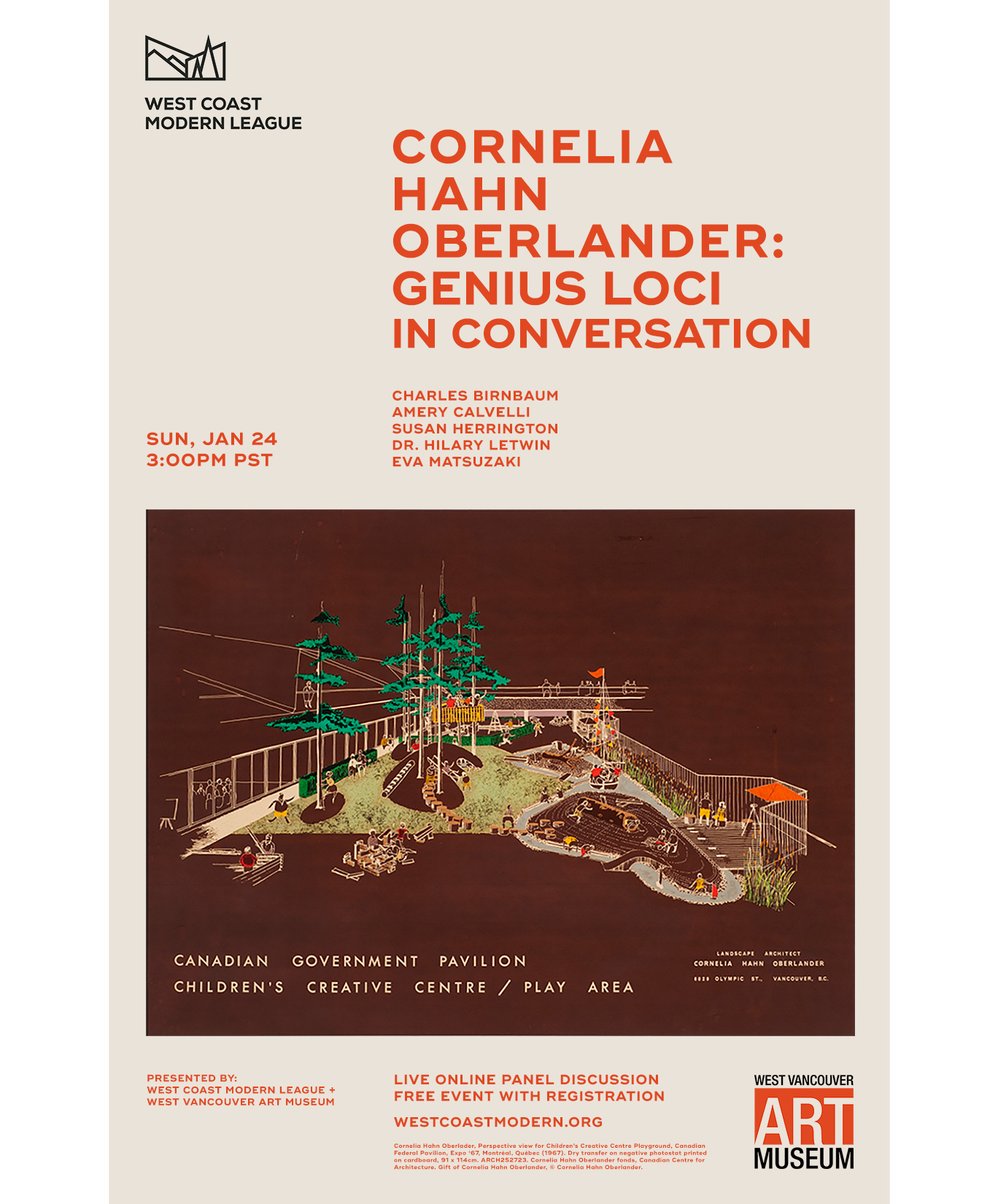 WCML | Cornelia Hahn Oberlander: Genius Loci | In Conversation