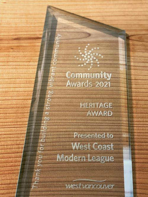 The League Receives a West Vancouver  Heritage Award