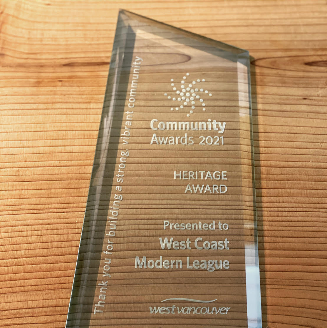 The League Receives a West Vancouver  Heritage Award