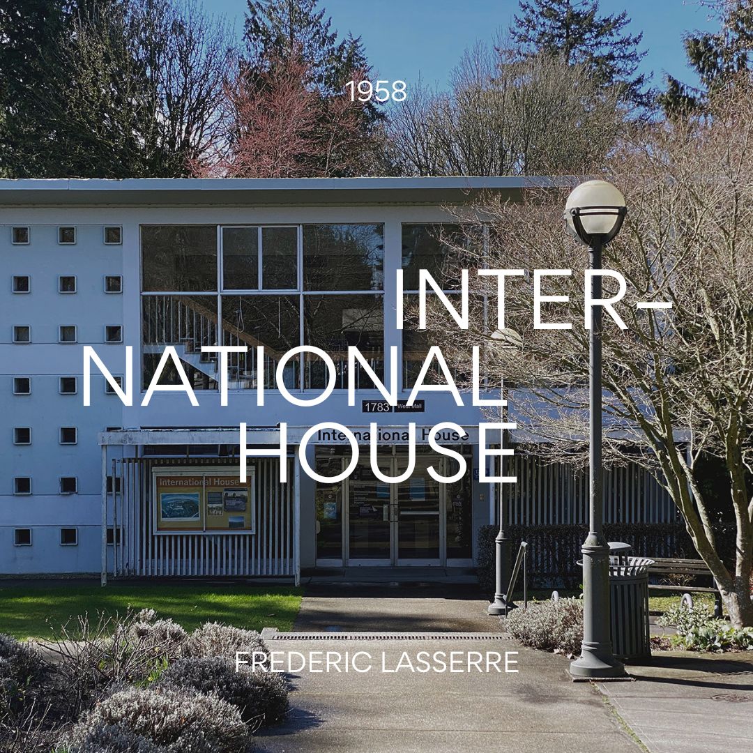 UBC International House, 1958