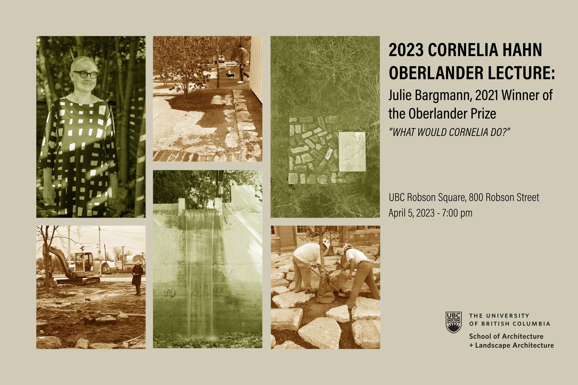 Oberlander Lecture: Julie Bargmann – 2023.04.05