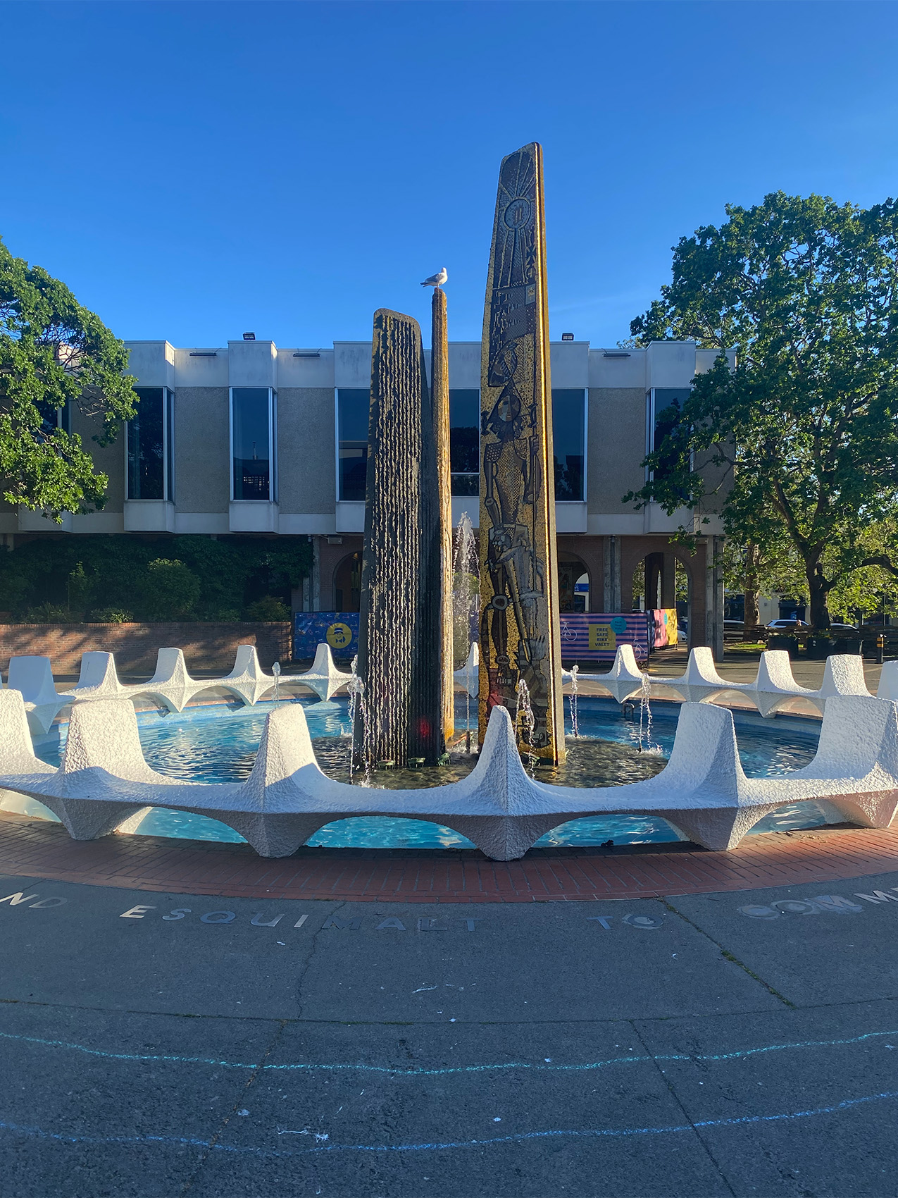 Centennial Fountain, 1965