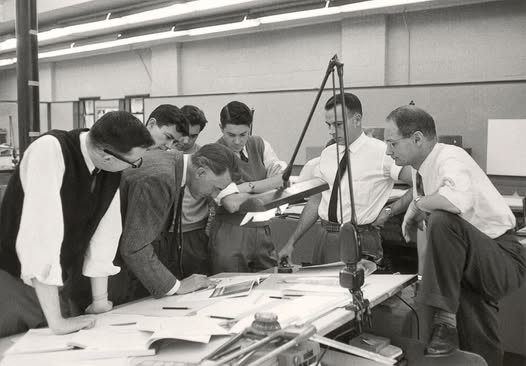 T.B.P. Drafting Room (1960). Dick Sai-Chew (1960).