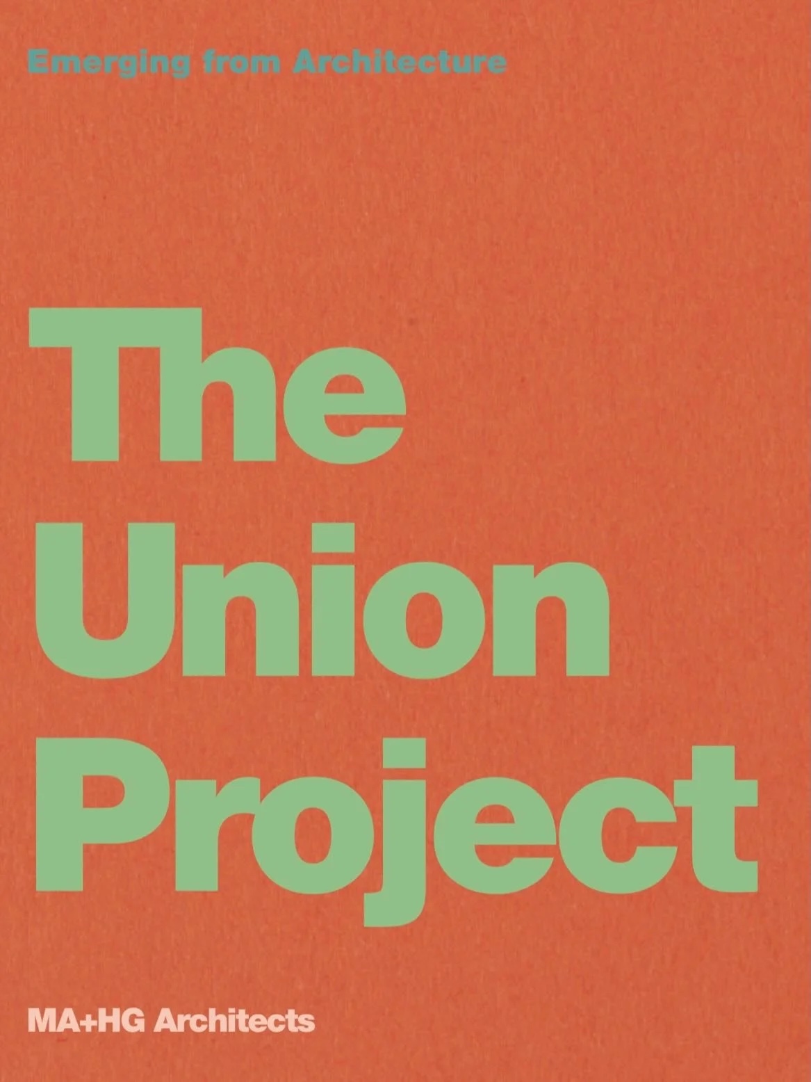 MA+HG: The Union Project Book Launch – 2026.06.20